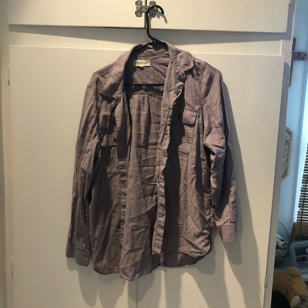 Purple Madewell Flannel